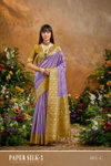 Paper Silk 02 By Rajtex Handloom Saree Wholesale Market In Surat